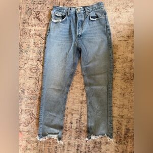 Agolde High Rise 100% organic cotton jeans size 27